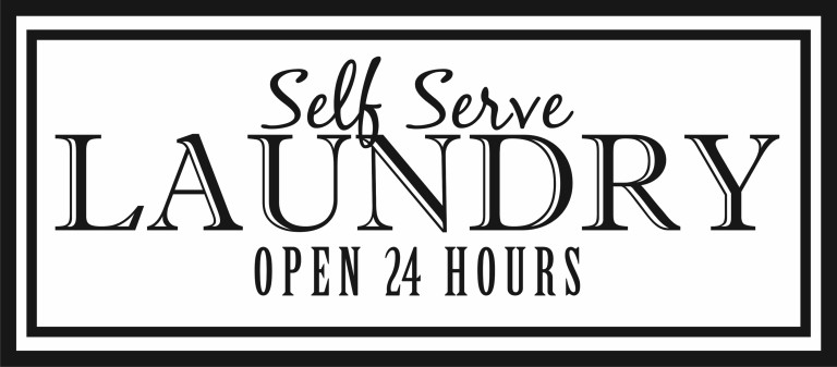 Laundry Room - Self Serve - Quote the Walls