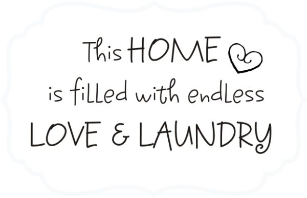 Laundry Wall Sayings